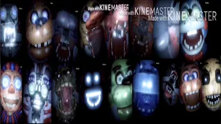 FNAF AR | EVERY JUMPSCARE PLAYED AT ONCE | 4K 2019-2020 Five Nights at Freddy’s AR