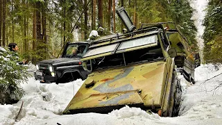 Мы всё-таки смогли засадить военный танк Volvo bv202.