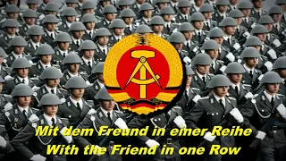 Mit dem Freund in einer Reihe - With the Friend in one Row (East German song)