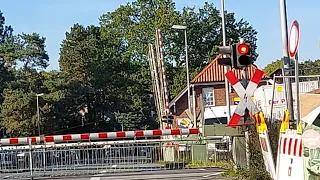 Doppelter BÜ in Münster Mecklenbeck " Heroldstraße "