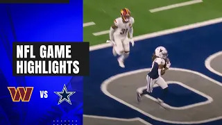 Dallas Cowboys Highlights vs. Washington Commanders | 2023 Regular Season Week 12