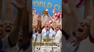 FIfa Womens World Cup Winners I 1991-2019 I