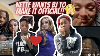 Nette Wants To Make it OFFICIAL With BJ!!/Nunu SHADES Nette!! Was He Being MESSY?