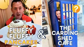 We tried FLUFFY FLUFFY PANCAKES for the first time in Leeds