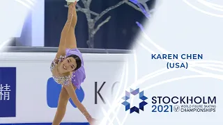 Karen Chen (USA) | Ladies Free Skating | ISU Figure Skating World Championships