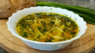 Chicken soup with noodles / vermicelli. How to cook delicious chicken soup.