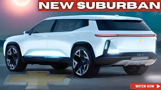 2025 chevrolet suburban (EV) Official Reveal - FIRST LOOK!