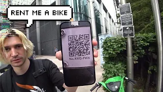 Billionaire xQc has chat rent him a bike