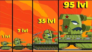 EVOLUTION: KV-6 - Cartoons about tanks