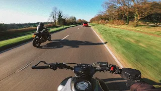 Smooth Cruising. | YAMAHA MT-07 AKRAPOVIC + QUICKSHIFTER [4K]