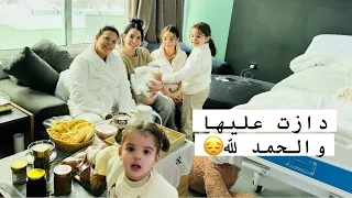 فطور النفيسة على حقو وطريقو ❤️ على سلامتها😍