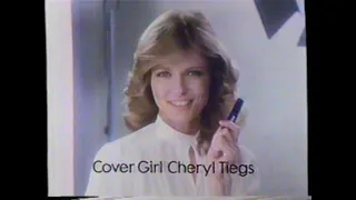1980 Cover Girl Professional Mascara "Cheryl Tiegs" TV Commercial