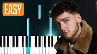 Bazzi - "Myself" 100% EASY PIANO TUTORIAL