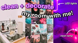 deep clean + decorate my room with me *pinterest + tiktok vibes*