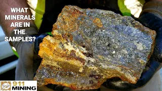 Mineral Identification From A Rich Silver, Lead, Zinc, Copper, Cadmium, Gold Deposit!