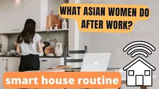 Asian woman after work routine | ASMR Tiktok Compilation | Smart Home Gadgets 2022