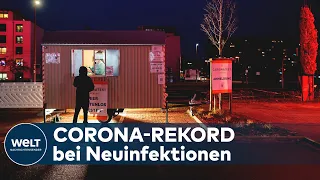 REKORDZAHLEN durch OMIKRON: CORONA-Neuinfektionen und Inzidenzen steigen in Deutschland