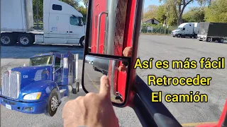 así es más fácil retroceder el camión trailer