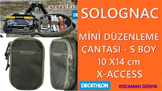 SOLOGNAC Mini Düzenleme Çantası - S Boy - 10 X14 cm - X-ACCESS  #solognac #everydaycarry #decathlon