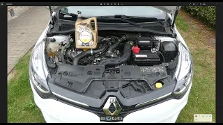 Renault Clio 4  0.9 TCE 90 HP : Oil and Oil Filter replacement