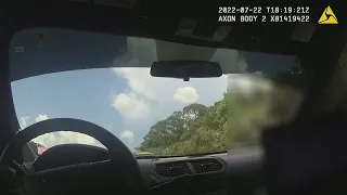 Bodycam Footage: K9 with JSO shot after pursuit in Jacksonville, expected to be OK