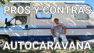 PROS y CONTRAS de AUTOCARAVANA | Escapadas Blogger