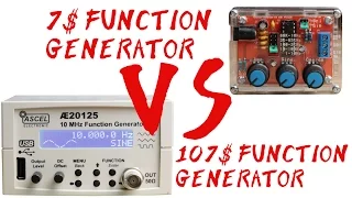 7$ Function Generator VS 107$ Function Generator