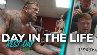 DAY IN THE LIFE: IFBB PRO BODYBUILDER REST DAY EDITION