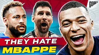 TOP 10 Footballers Who HATE Mbappe