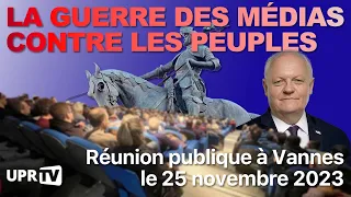 La guerre des médias contre les peuples.