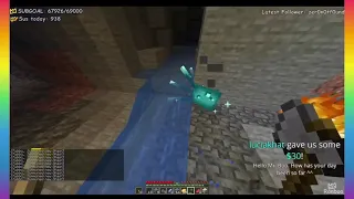 Ranboo tries to kill a Glow Squid and gets abused by ghasts