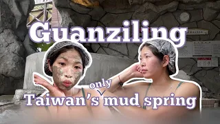 chiayi day trip: guanziling mud hot springs ♨️ taiwan vlog 2023