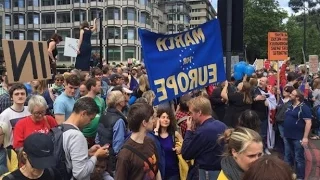 Противники брексита провели митинг в шести британских городах