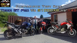 New Motorbike Choice??...Ducati Multistrada V4s Vs Triumph Tiger 1200 GT Pro Vs BMW S1000XR