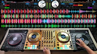 PRO DJ DOES INSANE 4 DECK MIX ON DENON'S NEW GEAR - Creative DJ Mixing Ideas for Beginner DJs