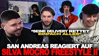 WIR REAGIEREN DAS ERSTE MAL AUF SILVA! 🤯 SILVA - MOCRO FREESTYLE II | Reaction mit San Andreas