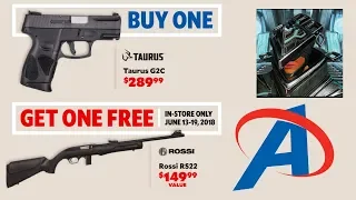 Taurus G2C and Rossi RS22 Unboxing | Academy Sports BOGO | $289.99