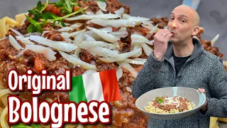 Original italienische Bolognese - Rezept aus der Handelskammer Bologna - Westmünsterland BBQ