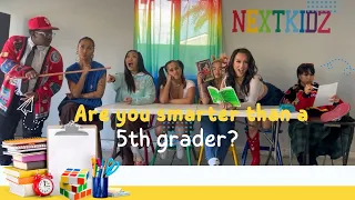 ARE YOU SMARTER THAN A 5TH GRADER!? | NEXTKIDZ EDITION (funny)