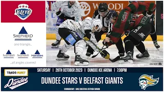 EXTENDED 4K HIGHLIGHTS | 28/10/2023 | Dundee Stars v Belfast Giants