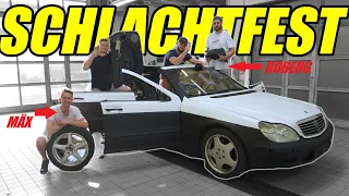 Wir SCHLACHTEN das Maybach Cabrio (Viel zu wild)