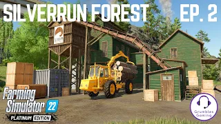 DELIVERING LOGS TO THE PAPER MILL | FS 22 Platinum Expansion | Silverrun Forest | Episode 2