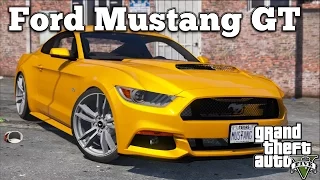 Grand Theft Auto V PC Mods - Ford Mustang GT 2015 [DOWNLOAD][GTA V PC]