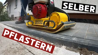 DIY Parkplatz: Wie wir selber Pflaster verlegen!