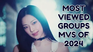 [TOP 50] MOST VIEWED K-POP GROUPS MVS OF 2024 | APRIL, WEEK 1