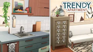 Trendy City Apartment // The Sims 4 Speed Build: Apartment Renovation