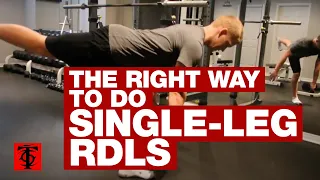 The Right Way to Do Single-Leg RDLs