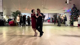 Argentine Tango Step review F.Ocho-Gancho-Leg wrap Boleo combination  +Triple Sacadas   12/7/2023