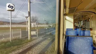 Badner Bahn TW 100 Traiskirchen Lokalbahn - Neu-Guntramsdorf