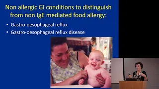 Non-IgE mediated food allergy - Dr Su Bunn